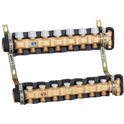 Caleffi - Verteiler für Klimaanlagen - 8 Ausgänge 6637H5 1 1/4' Caleffi - Verteiler für Klimaanlagen - 8 Ausgänge 6637H5 1 1/4'