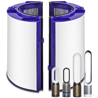 SANS MARQUE Filter Für Dyson Luftreiniger Hp04 Tp04 Dp04 Ph04 Hp09 Tp09 Hp07 Tp07 Ph03 Hp07 Tp07 Tp7a Hp09 Tp09 Hp10 Tp10 Hp11 Tp11, 360° Glas Hepa Filter Und Aktivkohlefilter SANS MARQUE Filter Für Dyson Luftreiniger Hp04 Tp04 Dp04 Ph04 Hp09 Tp09 Hp07 Tp07 Ph03 Hp07 Tp07 Tp7a Hp09 Tp09 Hp10 Tp10 Hp11 Tp11, 360° Glas Hepa Filter Und Aktivkohlefilter