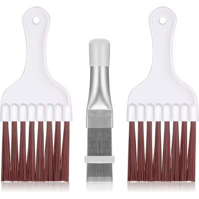 OEM 3-teiliges Reinigungsbürsten-set Für Klimaanlagenkondensatoren, Edelstahl-lamellenreiniger Für Klimaanlagen, Reinigungsbürste Für Kühlschrankspulen OEM 3-teiliges Reinigungsbürsten-set Für Klimaanlagenkondensatoren, Edelstahl-lamellenreiniger Für Klimaanlagen, Reinigungsbürste Für Kühlschrankspulen
