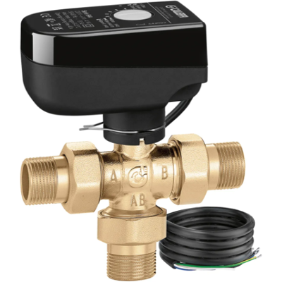 Motorisierter Dreiwege-kugelhahn 1/2', Spannung 230v Caleffi 644342 1/2' Motorisierter Dreiwege-kugelhahn 1/2', Spannung 230v Caleffi 644342 1/2'