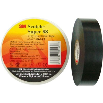 OEM Scotch Super88-38x33 Isolierband Scotch® Schwarz (l X B) 33 M X 38 Mm 1 St. OEM Scotch Super88-38x33 Isolierband Scotch® Schwarz (l X B) 33 M X 38 Mm 1 St.