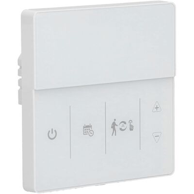 HEAT Intelligenter Thermostat Mit Wöchentlicher Programmierung, Sprachsteuerung, 10-kw-sensor, Präziser Temperaturregelung, Geeignet Für Heizkessel Und Elektroheizungen (16 A), Weiß, 90–240 V HEAT Intelligenter Thermostat Mit Wöchentlicher Programmierung, Sprachsteuerung, 10-kw-sensor, Präziser Temperaturregelung, Geeignet Für Heizkessel Und Elektroheizungen (16 A), Weiß, 90–240 V