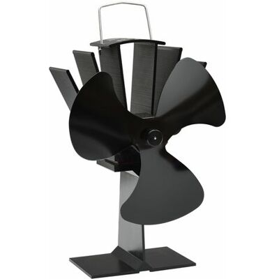 Ofenventilator Wärmebetrieben 3 Blätter Schwarz Vidaxl Ofenventilator Wärmebetrieben 3 Blätter Schwarz Vidaxl