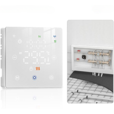 OEM Intelligenter Zigbee-thermostat Für Vernetzte Häuser, Energiesparende Heizung Und Fußbodenheizung, Geringer Verbrauch, Batteriebetrieben OEM Intelligenter Zigbee-thermostat Für Vernetzte Häuser, Energiesparende Heizung Und Fußbodenheizung, Geringer Verbrauch, Batteriebetrieben