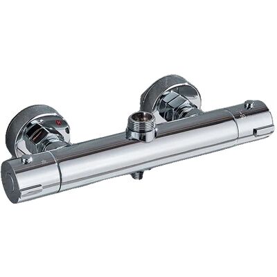 OEM Thermostat-duschmischer, Zweigriff, Klassisches Design, Chromventil OEM Thermostat-duschmischer, Zweigriff, Klassisches Design, Chromventil