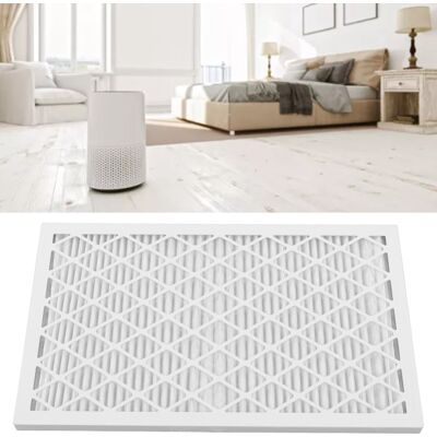 JUTE Merv-8-luftfilter, 40,6 X 63,5 X 2,5 Cm, Für Zentrale Klimaanlagen Und Heizkessel, Mit 1 Wiederverwendbarem Rahmen Und 6 Hva-filtern. Tiefplissierter Luftreiniger Für Verbesserte Luftqualität Zu Hause JUTE Merv-8-luftfilter, 40,6 X 63,5 X 2,5 Cm, Für Zentrale Klimaanlagen Und Heizkessel, Mit 1 Wiederverwendbarem Rahmen Und 6 Hva-filtern. Tiefplissierter Luftreiniger Für Verbesserte Luftqualität Zu Hause