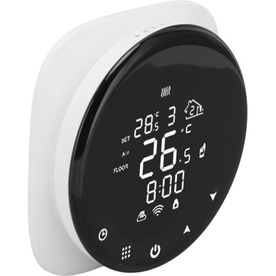 HEAT Intelligenter 16a-wlan-thermostat Für Elektrische Oder Wasserbasierte Fußbodenheizung, Gasheizkessel, Klimaanlagen (90–240 V), Alexa-kompatibler Programmierer HEAT Intelligenter 16a-wlan-thermostat Für Elektrische Oder Wasserbasierte Fußbodenheizung, Gasheizkessel, Klimaanlagen (90–240 V), Alexa-kompatibler Programmierer