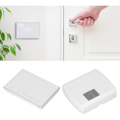 JUTE Kabellos Programmierbar Über Usb Mit Wi-fi-sprachsteuerung Für Heizkessel, Ideal Für Smart Homes (95-230 V). JUTE Kabellos Programmierbar Über Usb Mit Wi-fi-sprachsteuerung Für Heizkessel, Ideal Für Smart Homes (95-230 V).