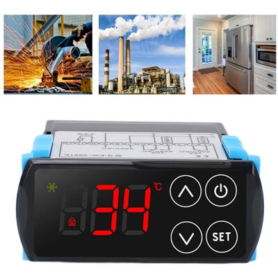 JUTE Ew-988tk Touch-tasten-temperaturregler Für Heizung Und Kühlung, Digitalanzeige, Pid-temperaturregler, Thermostat, 220 V Wechselstrom JUTE Ew-988tk Touch-tasten-temperaturregler Für Heizung Und Kühlung, Digitalanzeige, Pid-temperaturregler, Thermostat, 220 V Wechselstrom
