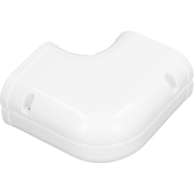HEAT Flachbogen-abdeckung Für Klimaanlagen, Dekoratives Pvc, Außen-schlauchabdeckungsset Für Wärmepumpen HEAT Flachbogen-abdeckung Für Klimaanlagen, Dekoratives Pvc, Außen-schlauchabdeckungsset Für Wärmepumpen