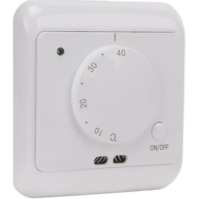 HEAT Mechanischer Thermostat Für Elektrische Fußbodenheizung In Gewerbe-, Industrie- Und Wohngebäuden (230 V Wechselstrom). HEAT Mechanischer Thermostat Für Elektrische Fußbodenheizung In Gewerbe-, Industrie- Und Wohngebäuden (230 V Wechselstrom).