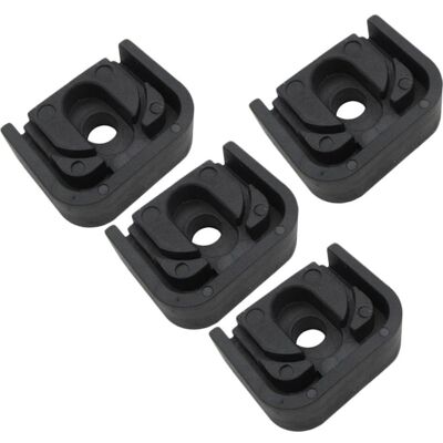 OEM Set Mit 4 Vibrationsdämpfungspads Für Klimaanlagen-kondensatorfüße, Schwarze Gummistoßdämpfer OEM Set Mit 4 Vibrationsdämpfungspads Für Klimaanlagen-kondensatorfüße, Schwarze Gummistoßdämpfer
