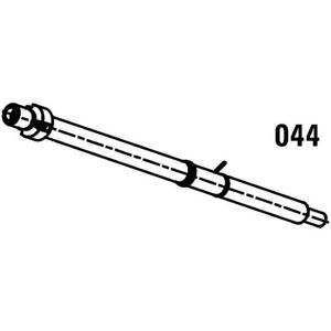 Dachdurchführung dn 80/125, D8 DF100R doppelwandig, 1000 mm über Dach, rot - Daikin