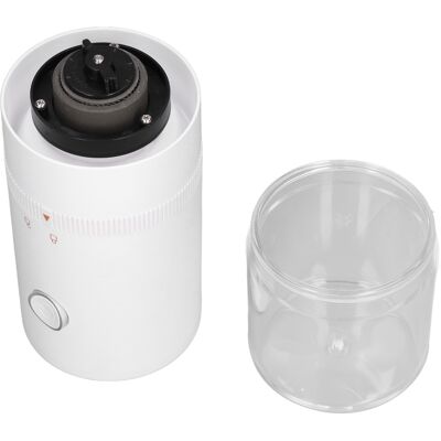 HEAT Kaffeemühle – Praktisch, Zuverlässig, Langlebig, Geschwungenes Design, Kompakt Und Tragbar – Ideal Für Zuhause (weiß) HEAT Kaffeemühle – Praktisch, Zuverlässig, Langlebig, Geschwungenes Design, Kompakt Und Tragbar – Ideal Für Zuhause (weiß)