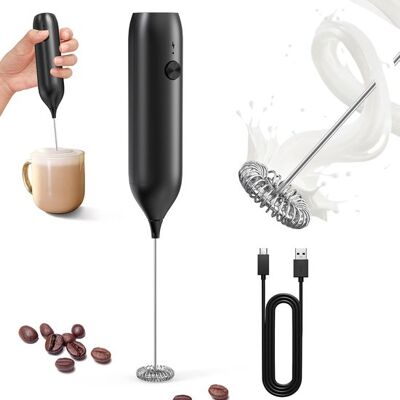 OEM Elektrischer Milchaufschäumer – Manueller Milchaufschäumer – Kaffeemixer – Praktisch Für Camping – Edelstahl – Usb-aufladbarer Manueller Belüfter OEM Elektrischer Milchaufschäumer – Manueller Milchaufschäumer – Kaffeemixer – Praktisch Für Camping – Edelstahl – Usb-aufladbarer Manueller Belüfter
