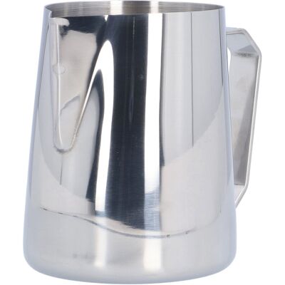 HEAT Milchaufschäumkännchen Aus Edelstahl, 600 Ml, Dampfkännchen Für Milchaufschäumer, Latte Arts (600 Ml (ohne Logo)) HEAT Milchaufschäumkännchen Aus Edelstahl, 600 Ml, Dampfkännchen Für Milchaufschäumer, Latte Arts (600 Ml (ohne Logo))
