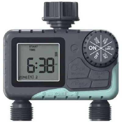 OEM Zwei-wege-bewässerungstimer – Lcd-anzeige – Manuelle Und Automatische Funktionen – Flexible Bewässerungszeit OEM Zwei-wege-bewässerungstimer – Lcd-anzeige – Manuelle Und Automatische Funktionen – Flexible Bewässerungszeit
