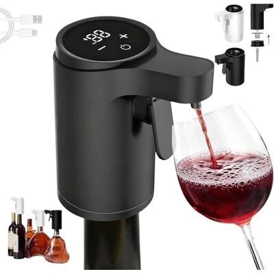OEM Spirituosenspender, 5-in-1 Elektrischer Weindekanter, Integrierte Belüftungstechnologie Zur Geschmacksverbesserung Jedes Getränks, Wiederaufladbarer Automatischer Weinausgießer OEM Spirituosenspender, 5-in-1 Elektrischer Weindekanter, Integrierte Belüftungstechnologie Zur Geschmacksverbesserung Jedes Getränks, Wiederaufladbarer Automatischer Weinausgießer