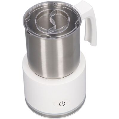 HEAT Abnehmbarer, Leiser Und Automatischer Elektrischer Milchaufschäumer Für Kaffee Und Heiße Schokolade, Eu-stecker 220–240 V, Weiß HEAT Abnehmbarer, Leiser Und Automatischer Elektrischer Milchaufschäumer Für Kaffee Und Heiße Schokolade, Eu-stecker 220–240 V, Weiß