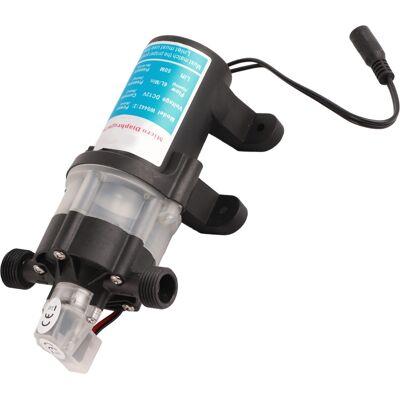 HEAT Selbstansaugende Druckerhöhungspumpe, Automatische, Geräuscharme Elektrische Mini-membranpumpe Mit Herausnehmbarem Filter, 12 V Dc, 80 W HEAT Selbstansaugende Druckerhöhungspumpe, Automatische, Geräuscharme Elektrische Mini-membranpumpe Mit Herausnehmbarem Filter, 12 V Dc, 80 W