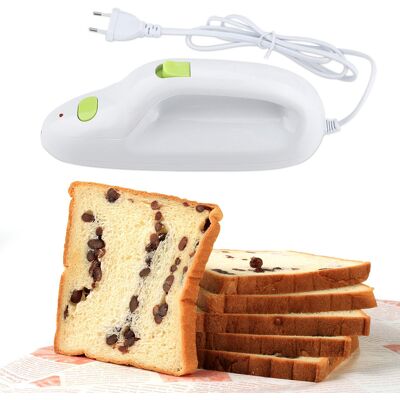 HEAT Automatisches Elektrisches Brotmesser Für Küche, Fleisch- Und Toastschneider, Klinge Aus Edelstahl, 220–240 V, Eu-stecker HEAT Automatisches Elektrisches Brotmesser Für Küche, Fleisch- Und Toastschneider, Klinge Aus Edelstahl, 220–240 V, Eu-stecker