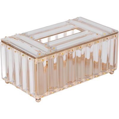 HEAT Taschentuchbox, Vergoldet, Hochwertige Verarbeitung, Schlichtes Design, Mehrzweck-aufbewahrungsbox, Gold HEAT Taschentuchbox, Vergoldet, Hochwertige Verarbeitung, Schlichtes Design, Mehrzweck-aufbewahrungsbox, Gold