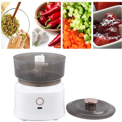 JUTE Multifunktionaler Fleischwolf Für Die Küche, Babynahrungszubereiter, Elektrischer Haushaltsmixer, Knoblauchschneider, Knoblauchpresse Und Rührgerät (weiß) JUTE Multifunktionaler Fleischwolf Für Die Küche, Babynahrungszubereiter, Elektrischer Haushaltsmixer, Knoblauchschneider, Knoblauchpresse Und Rührgerät (weiß)