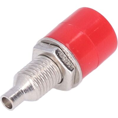 HEAT 100 Stück Bananenstecker M6 4 Mm, Gute Übertragungsqualität, Hochwertige Verarbeitung, Elektrisches Verbindungszubehör, Rot HEAT 100 Stück Bananenstecker M6 4 Mm, Gute Übertragungsqualität, Hochwertige Verarbeitung, Elektrisches Verbindungszubehör, Rot