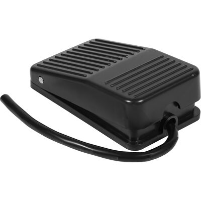 HEAT Elektrisches Fußpedal (220 V/380 V) Mit Ein-/ausschalter, Schwarzer Kunststoff, Mit 10 Cm Langem Kabel Für Die Maschine HEAT Elektrisches Fußpedal (220 V/380 V) Mit Ein-/ausschalter, Schwarzer Kunststoff, Mit 10 Cm Langem Kabel Für Die Maschine