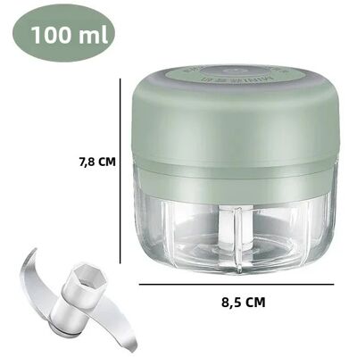 OEM Elektrischer Mini-fleischwolf, Knoblauch- Und Fleischwolf, Gemüse- Und Obstzerkleinerer, Usb-anschluss, 100 Ml, Küchengerät OEM Elektrischer Mini-fleischwolf, Knoblauch- Und Fleischwolf, Gemüse- Und Obstzerkleinerer, Usb-anschluss, 100 Ml, Küchengerät