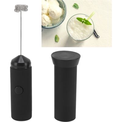 JUTE Kaffeemilchaufschäumer, Elektrischer Haushaltsmilchaufschäumer, Milchmixer, Manueller Milchaufschäumer JUTE Kaffeemilchaufschäumer, Elektrischer Haushaltsmilchaufschäumer, Milchmixer, Manueller Milchaufschäumer