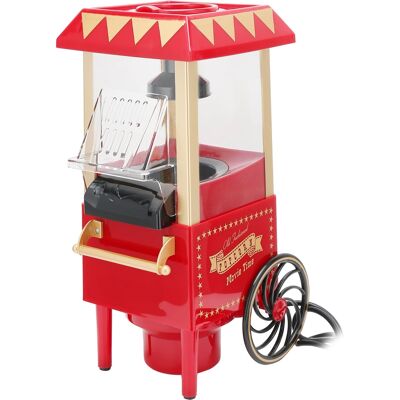 HEAT Automatische Rote Popcornmaschine Im Retro-stil, 220-v-elektro-popcornmaschine Für Geburtstagsfeiern, Als Geschenk Für Zuhause, Mit Eu-stecker HEAT Automatische Rote Popcornmaschine Im Retro-stil, 220-v-elektro-popcornmaschine Für Geburtstagsfeiern, Als Geschenk Für Zuhause, Mit Eu-stecker