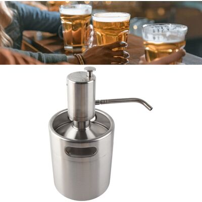 JUTE 2-liter-fass + Elektrischer Bierhahn Mini-fass JUTE 2-liter-fass + Elektrischer Bierhahn Mini-fass