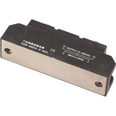 HEAT Ssr‐60da‐h Industrielles Halbleiterrelais, Elektrisches Kontaktloses Relaiszubehör HEAT Ssr‐60da‐h Industrielles Halbleiterrelais, Elektrisches Kontaktloses Relaiszubehör