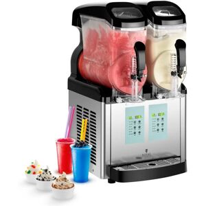 Slush Eis Maschine 2x6L Edelstahl Super Starter Set Slushgerät Royal Catering