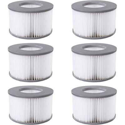 OEM 6 Ersatzfilter Für Mspa Whirlpool - Filterkartuschen-wasserfilter - Kompatibel Mit Mspa Fd2089 - Aufblasbare Pools OEM 6 Ersatzfilter Für Mspa Whirlpool - Filterkartuschen-wasserfilter - Kompatibel Mit Mspa Fd2089 - Aufblasbare Pools