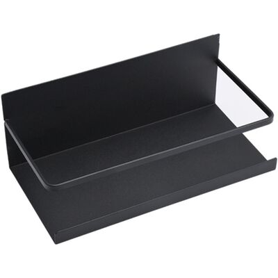 JUTE Set Mit 2 Magnetischen Seitenstützen Im Ins-stil Für Den Kühlschrank, Schwarz, Kein Bohren Erforderlich, Multifunktionale Küchenaufbewahrungsbox, Organizer Und Regal. JUTE Set Mit 2 Magnetischen Seitenstützen Im Ins-stil Für Den Kühlschrank, Schwarz, Kein Bohren Erforderlich, Multifunktionale Küchenaufbewahrungsbox, Organizer Und Regal.