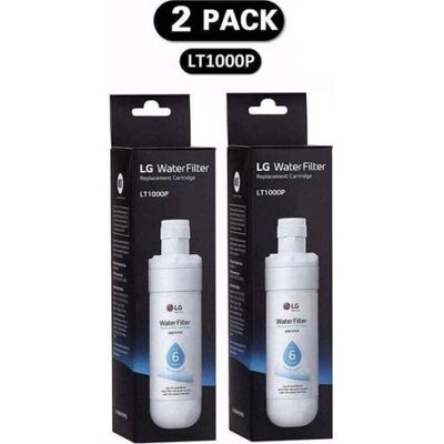 OEM Kühlschrank-wasserfilter, Zubehörfilter Für Lg Lt-1000p, 2er-pack OEM Kühlschrank-wasserfilter, Zubehörfilter Für Lg Lt-1000p, 2er-pack