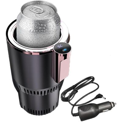 HEAT Kühl- Und Heizbecher Fürs Auto, Mini-kühlschrank Fürs Auto, 12-v-thermosbecher, Praktisch Für Heiße Und Kalte Getränke HEAT Kühl- Und Heizbecher Fürs Auto, Mini-kühlschrank Fürs Auto, 12-v-thermosbecher, Praktisch Für Heiße Und Kalte Getränke
