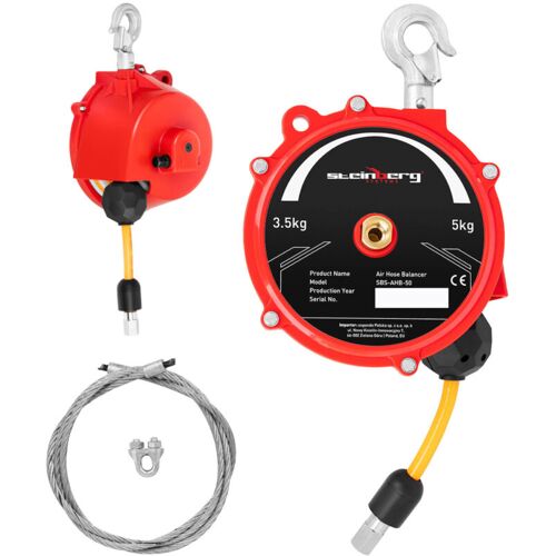 Steinberg Systems - Druckluft Balancer 3,5 - 5 kg Gewichtsausgleicher Air Balancer Schlauch 1,3 m