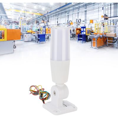 JUTE Integrierte Led-warnleuchte, Dreifarbige Akustische Und Optische Alarmanzeige Für Werkzeugmaschinen, Dc24v. JUTE Integrierte Led-warnleuchte, Dreifarbige Akustische Und Optische Alarmanzeige Für Werkzeugmaschinen, Dc24v.