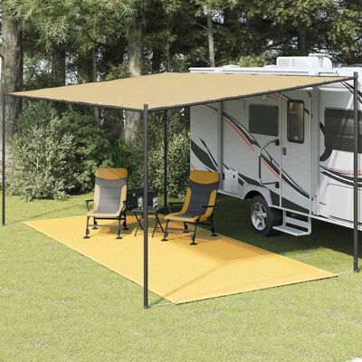 vidaXL Zeltteppich 250x600 cm Beige - Zeltzubehör vidaXL Zeltteppich 250x600 cm Beige - Zeltzubehör