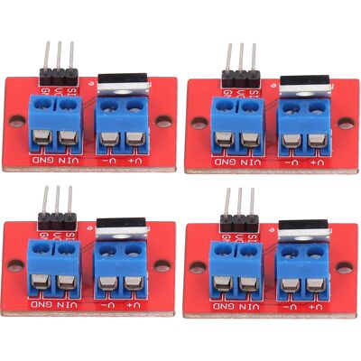 HEAT 4-teiliges Treibermodul-mos-treiberplatinen-zubehörset Für Raspberry Pi 0–24 V HEAT 4-teiliges Treibermodul-mos-treiberplatinen-zubehörset Für Raspberry Pi 0–24 V