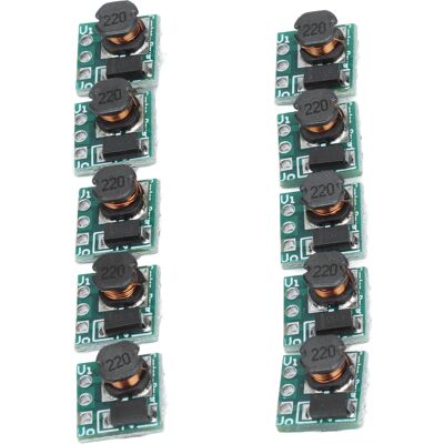 HEAT 10 Stück Dc-dc-aufwärtswandler-module 1,5 V 1,8 V 2,5 V 3 V 3,3 V 3,7 V 4,2 V Auf 5 V Booster-platine T64 HEAT 10 Stück Dc-dc-aufwärtswandler-module 1,5 V 1,8 V 2,5 V 3 V 3,3 V 3,7 V 4,2 V Auf 5 V Booster-platine T64