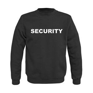 Security Sweater I (Sale) schwarz, Größe XL