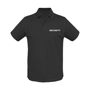 Security Polo II (Sale) schwarz, Größe S