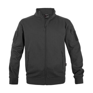 MFH - Max Fuchs Sweatjacke Tactical schwarz, Größe XXL