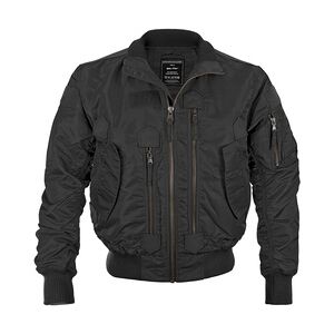 Mil-Tec Fliegerjacke Generation II schwarz, Größe L