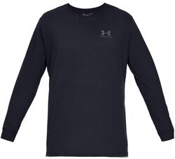 Under Armour Sportstyle Left Chest Longsleeve schwarz, Größe L