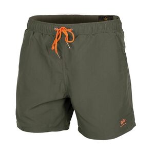 Alpha Industries Basic Swim Short dark oliv, Größe S